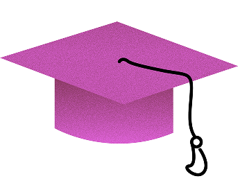 Attendi mascotte met afstudeerhoed